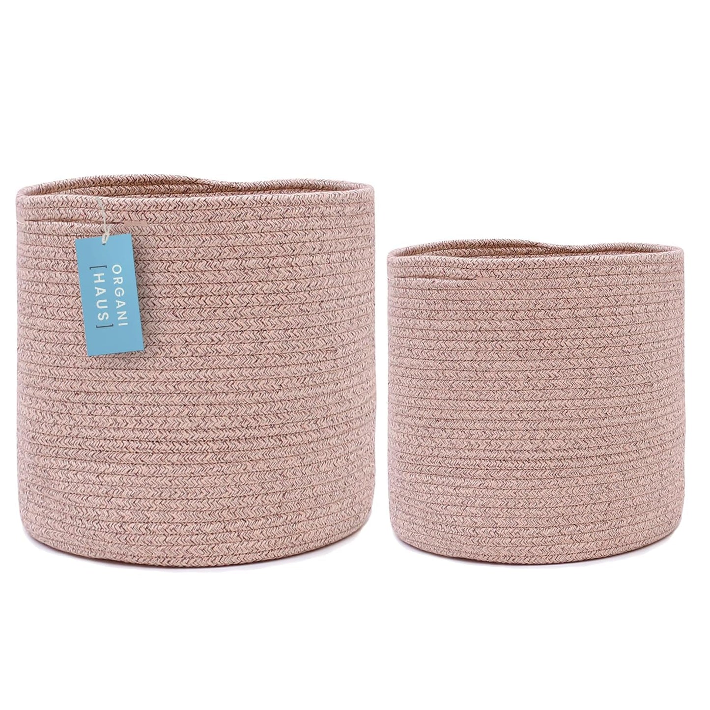 AIESY® - Live Beautiful ! Brown Woven Baskets for Plants Indoor Covers