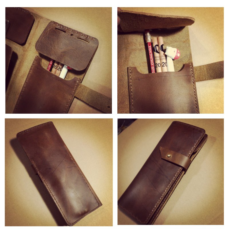 Handmade Real Leather Pens & Tools Wrap