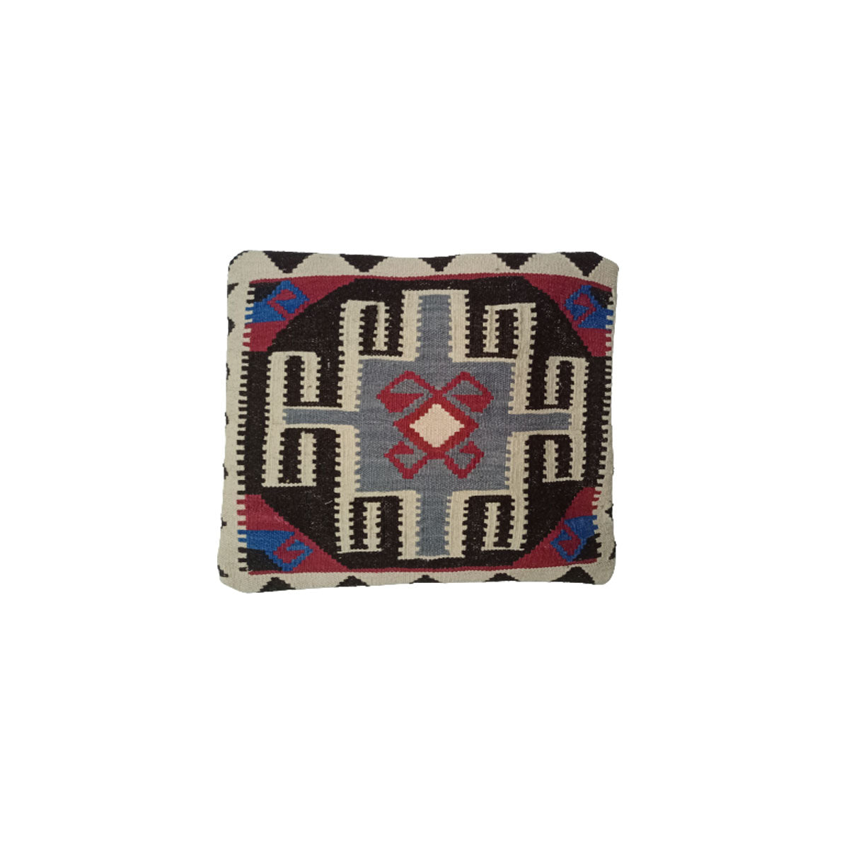 Kilim Handwoven Rosy Finch Cushion Cover