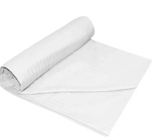 Duvet Cover Single BED Premium Cotton Quilt Cover- White 60x90inches