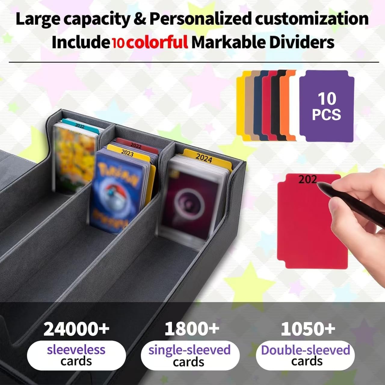 Collecting Card Storage Boxes for 1800+ Cards, Storage Boxes