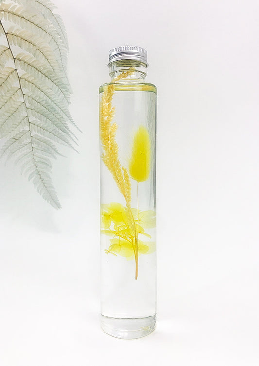 Preserved Flower, Table Decor, Home Interior, Yellow Water Globe