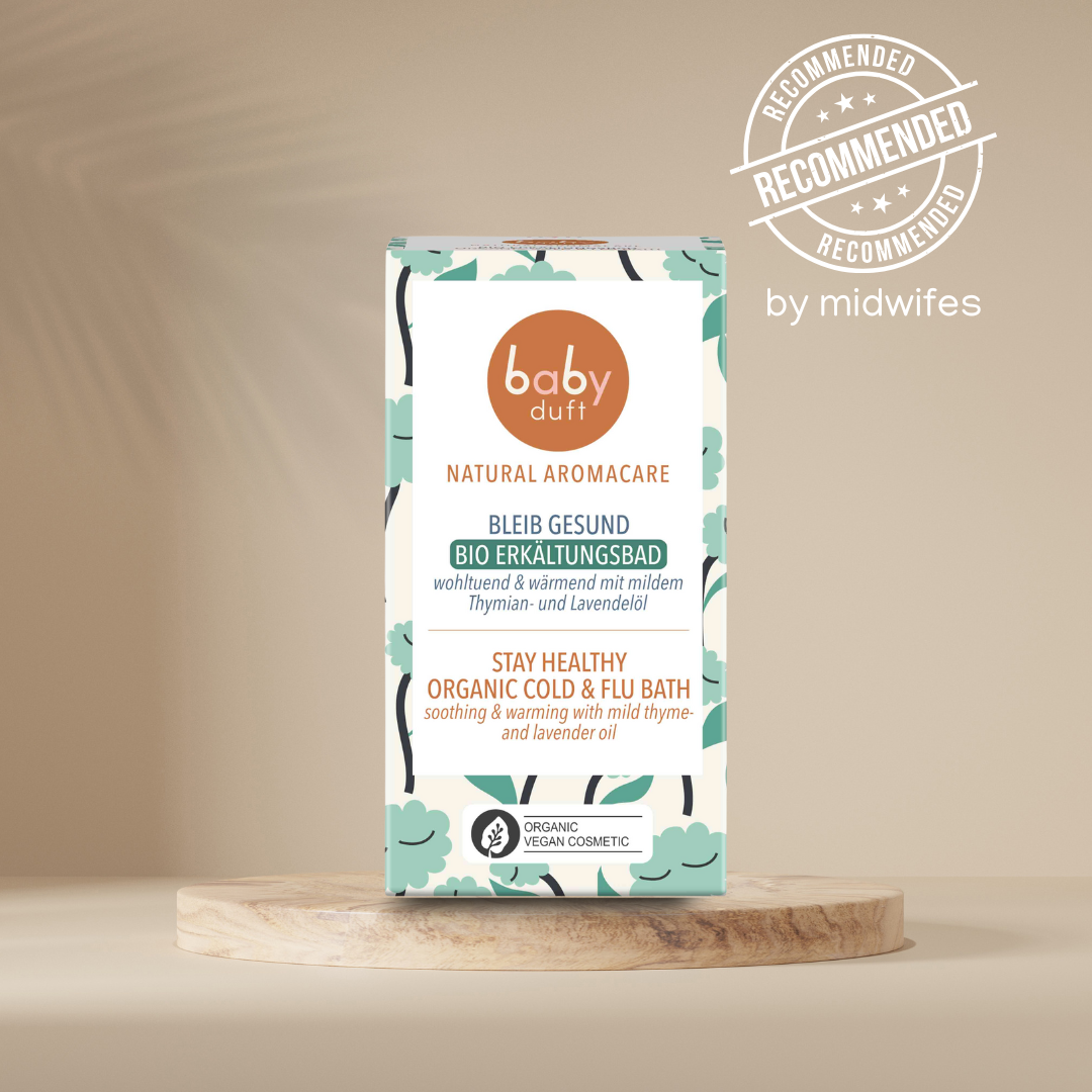 BABYDUFT Stay Healthy Cold and Flu Bath, Organic, Swissmade