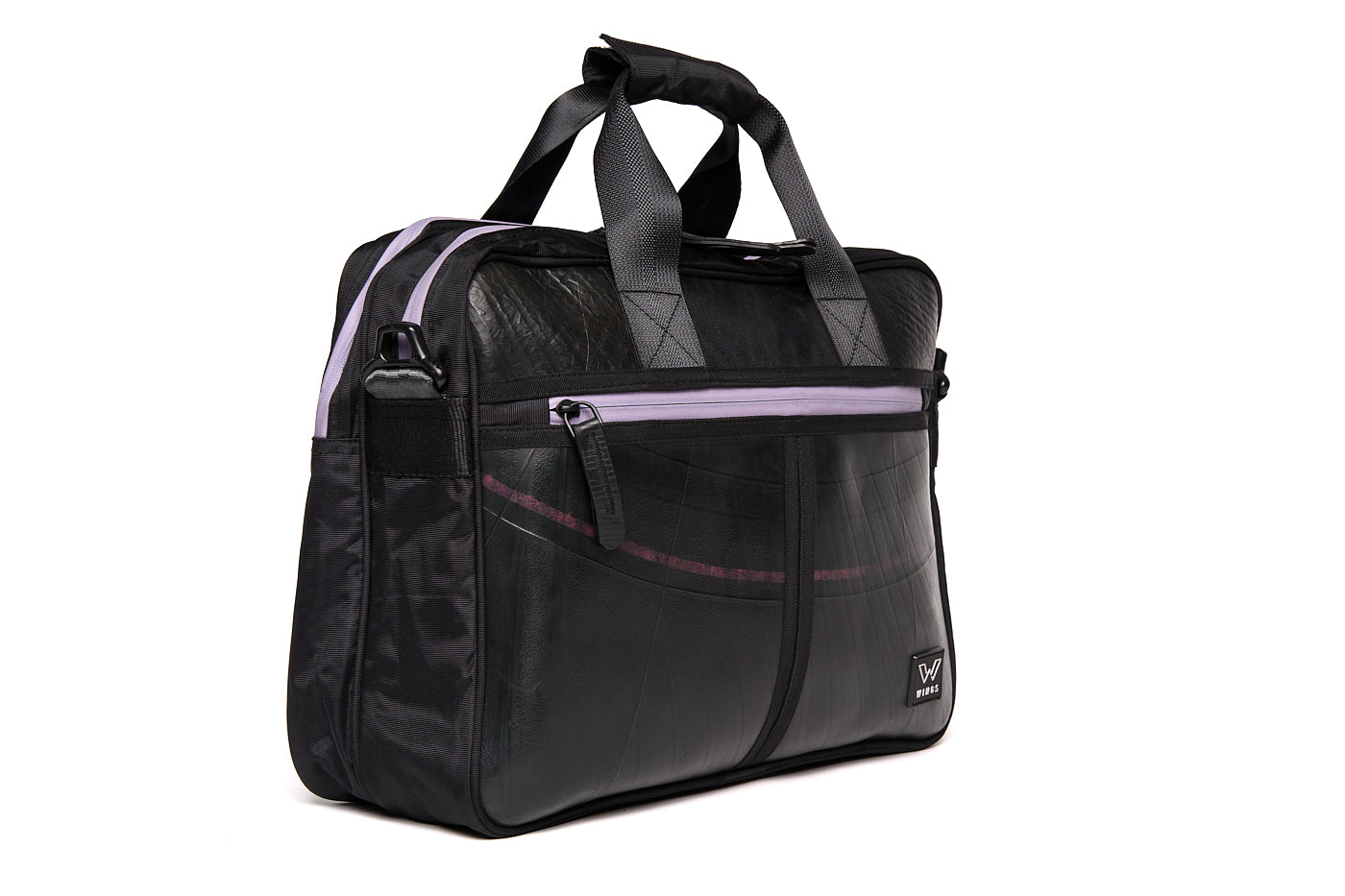 Laptopbag Elegant Eagle from upcycled tyretube