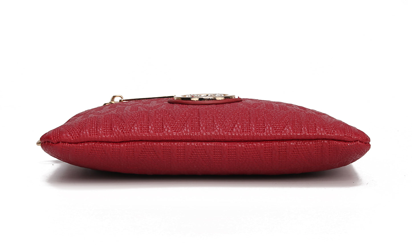 Roonie Milan “M” Signature Crossbody Wristlet