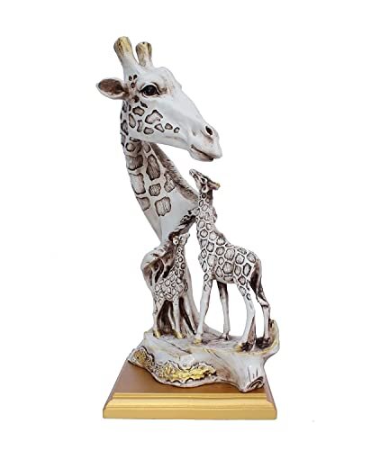 Decorative Giraffe Family Showpiece Table Decor