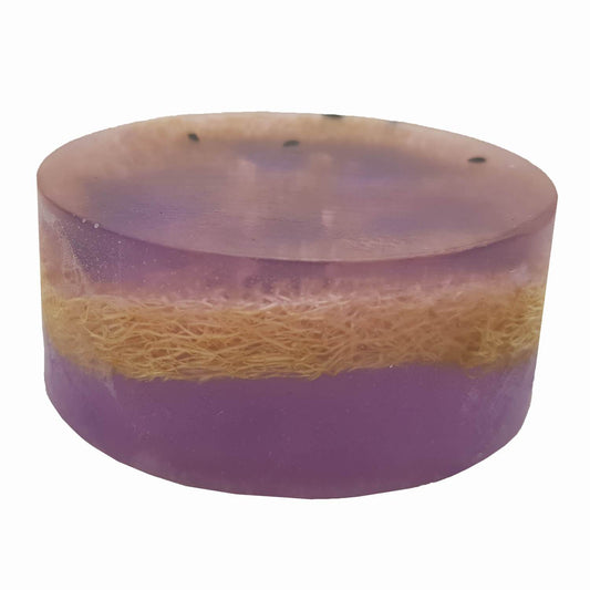 Organic Lavender Loofah Soap Including Loofah Body Soap