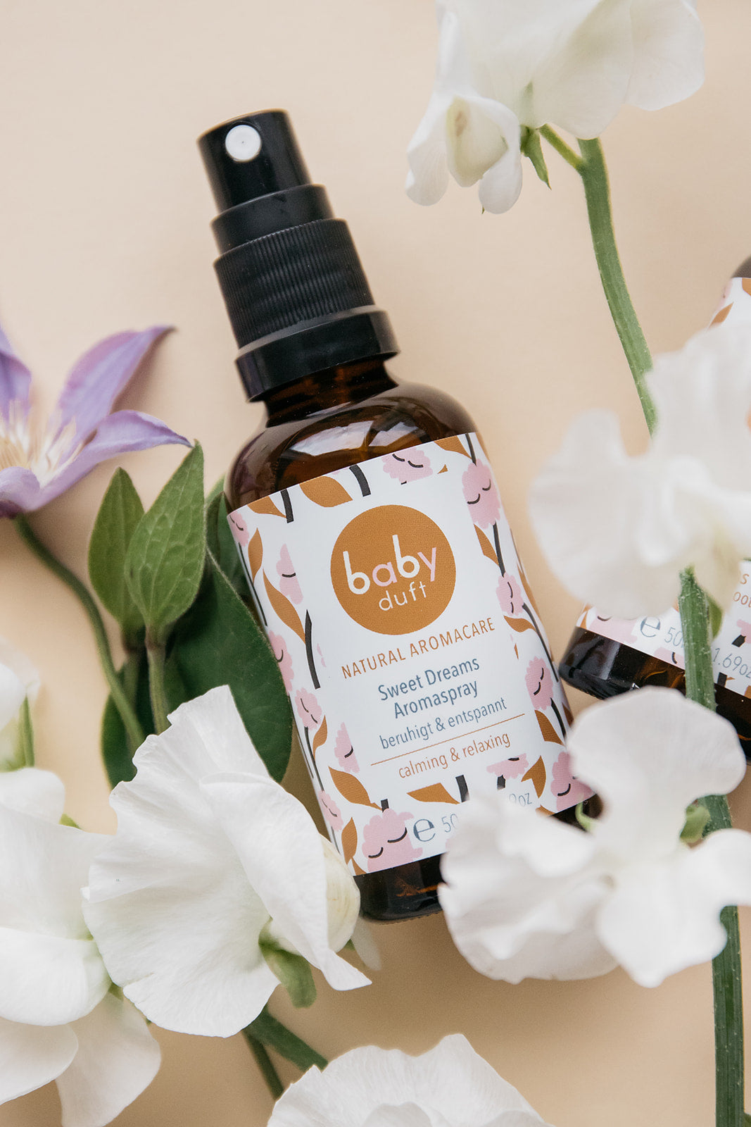 BABYDUFT sleep promoting Aromaspray, Swissmade, certified organic