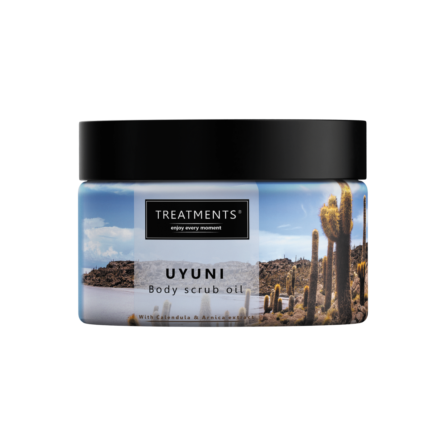 Treatments - TU06 - Body scrub oil - Uyuni - 500 gram