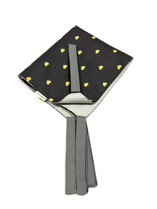 Hammock for Pets & Storage 'TWILIGHT HEARTS' - in Cotton, 6 Sizes