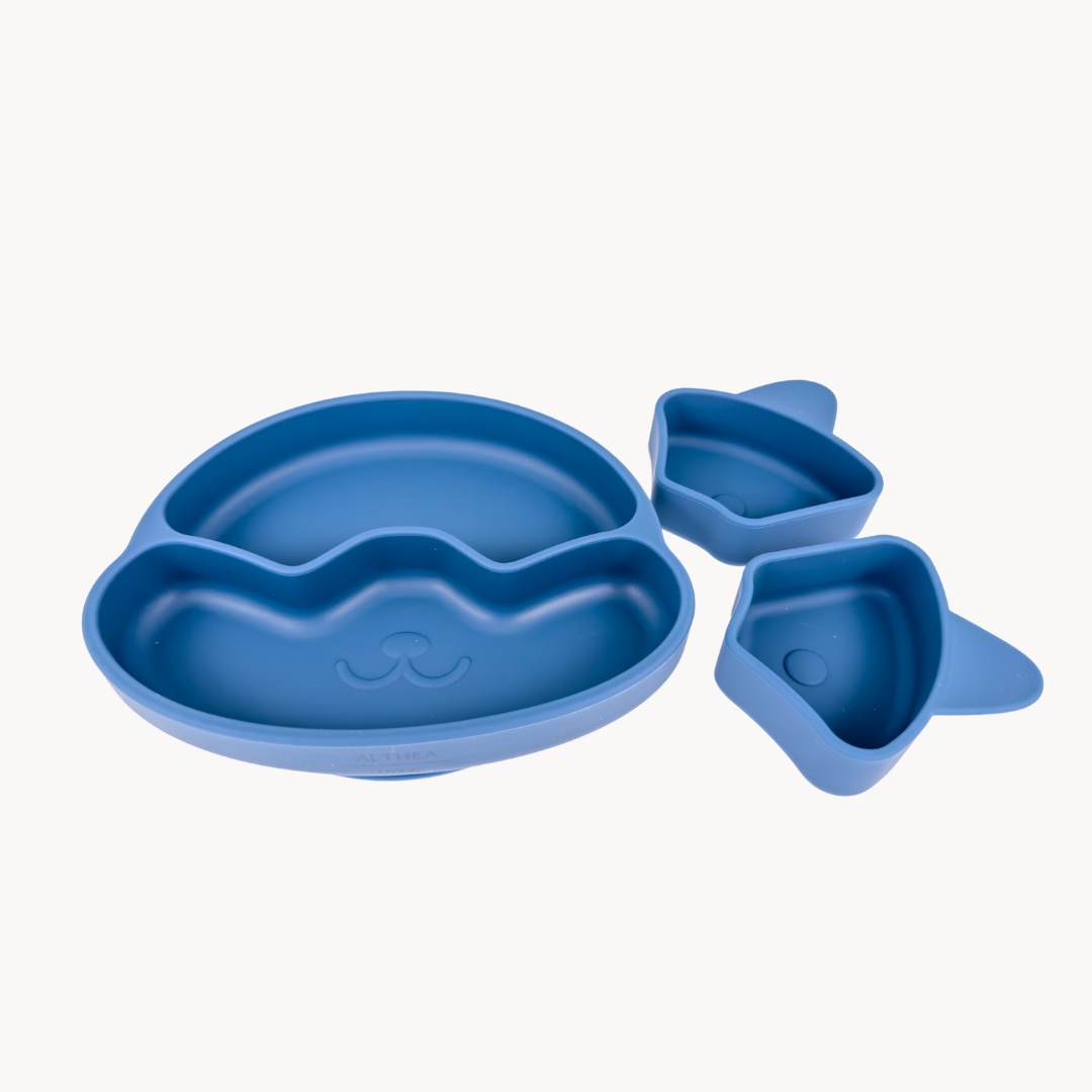 Plato para bebé silicona orgánica con divisiones