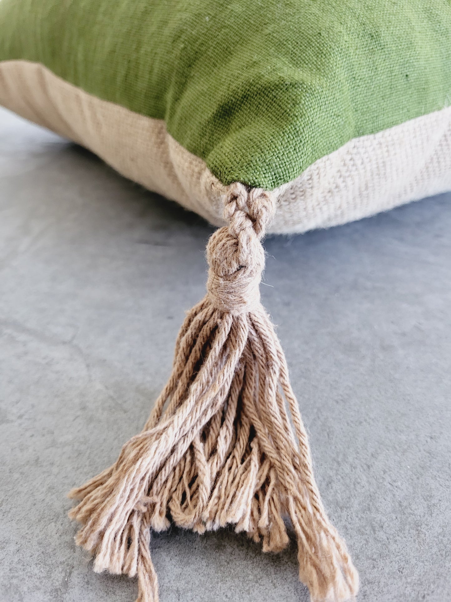 Olive Green Floor-Cushions
