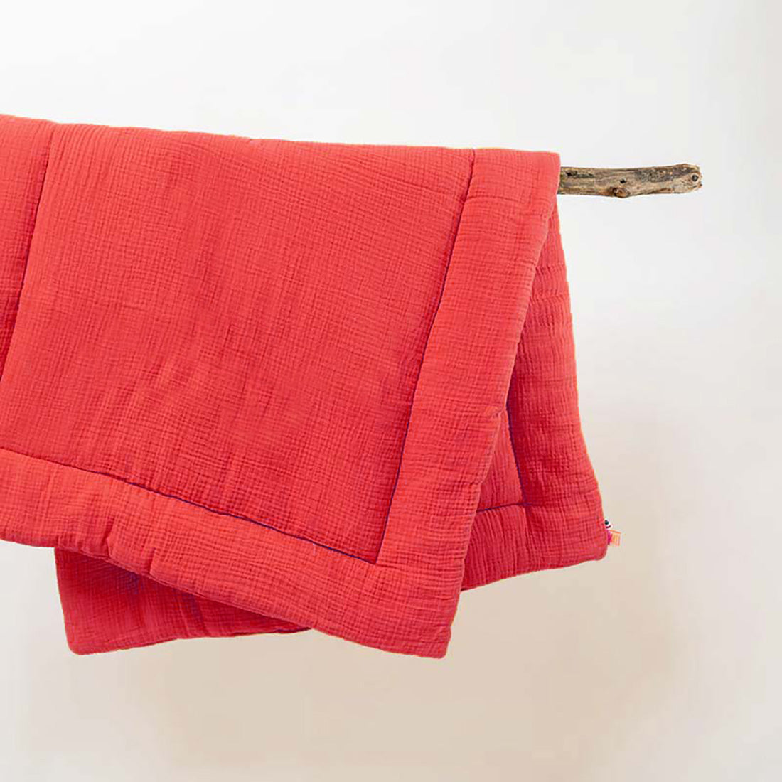 Organic Cotton Quilt - Strawberry