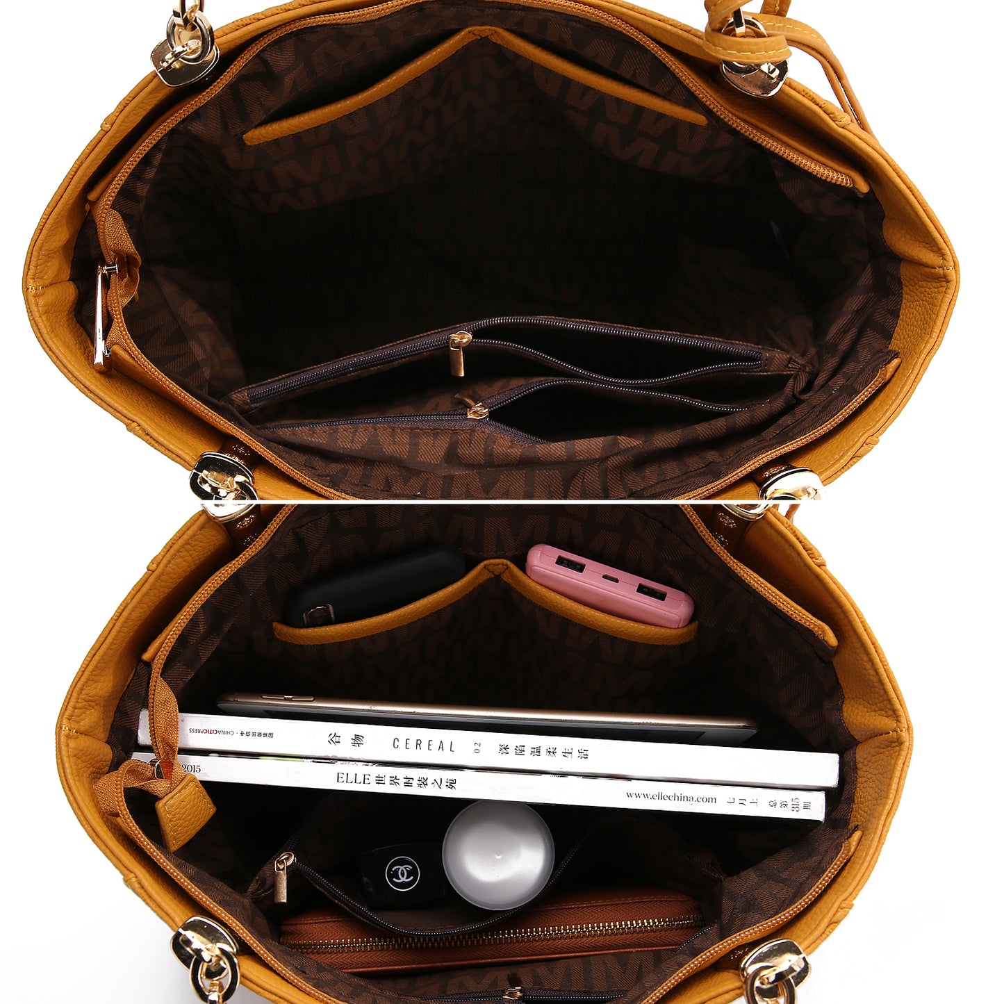 MKF Collection Malika M Signature Satchel Bag by Mia K