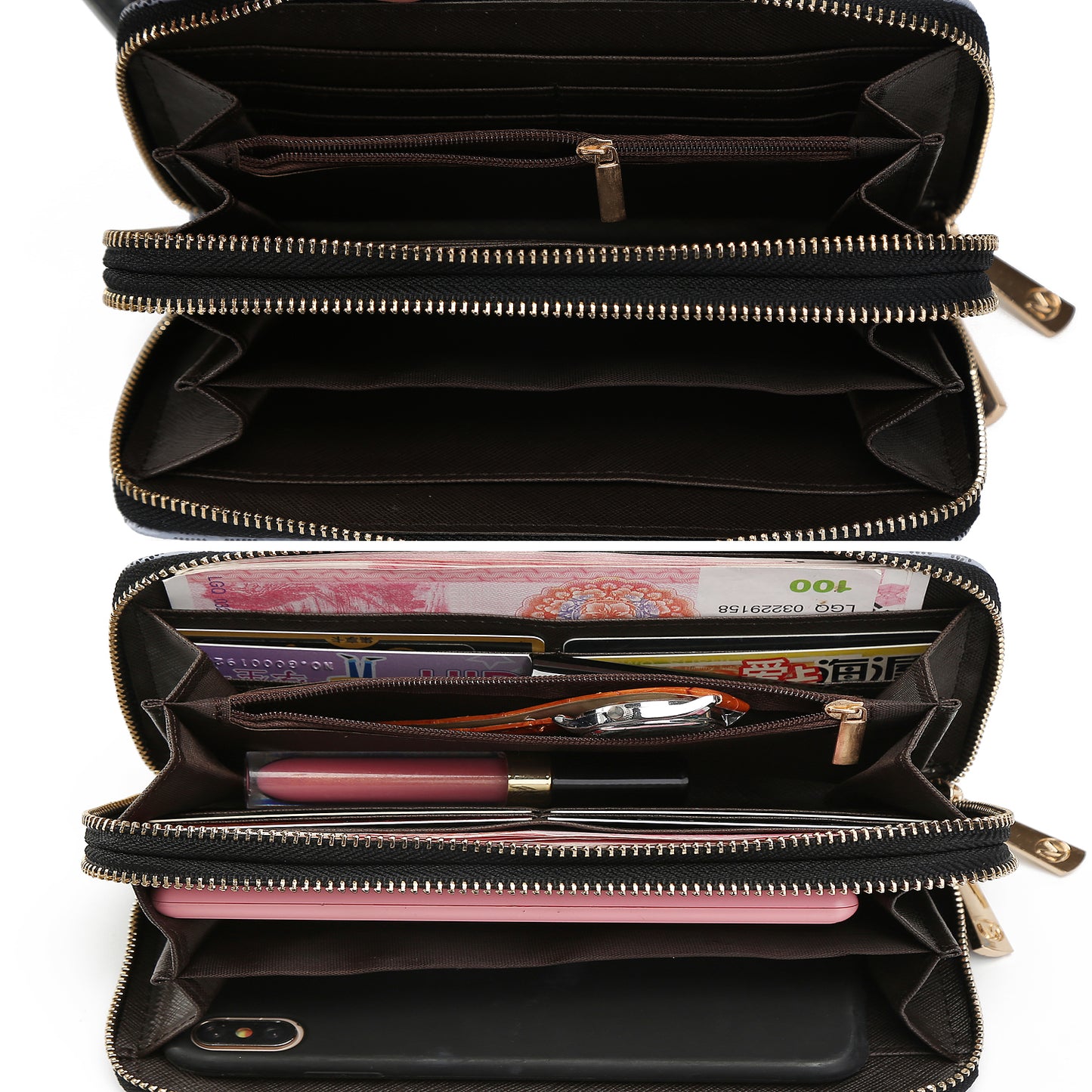 Hofstra M Signature Wallet Wristlet