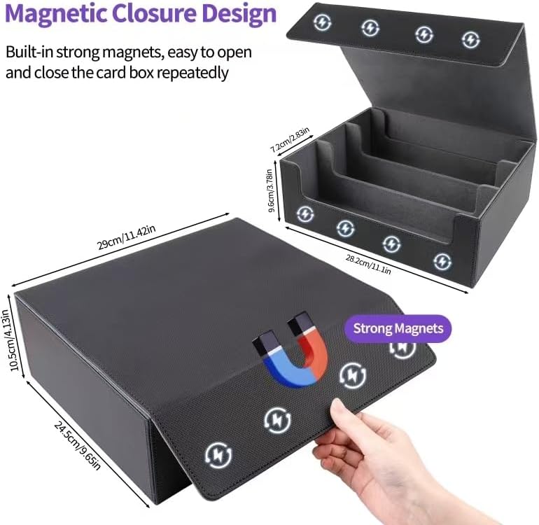 Collecting Card Storage Boxes for 1800+ Cards, Storage Boxes