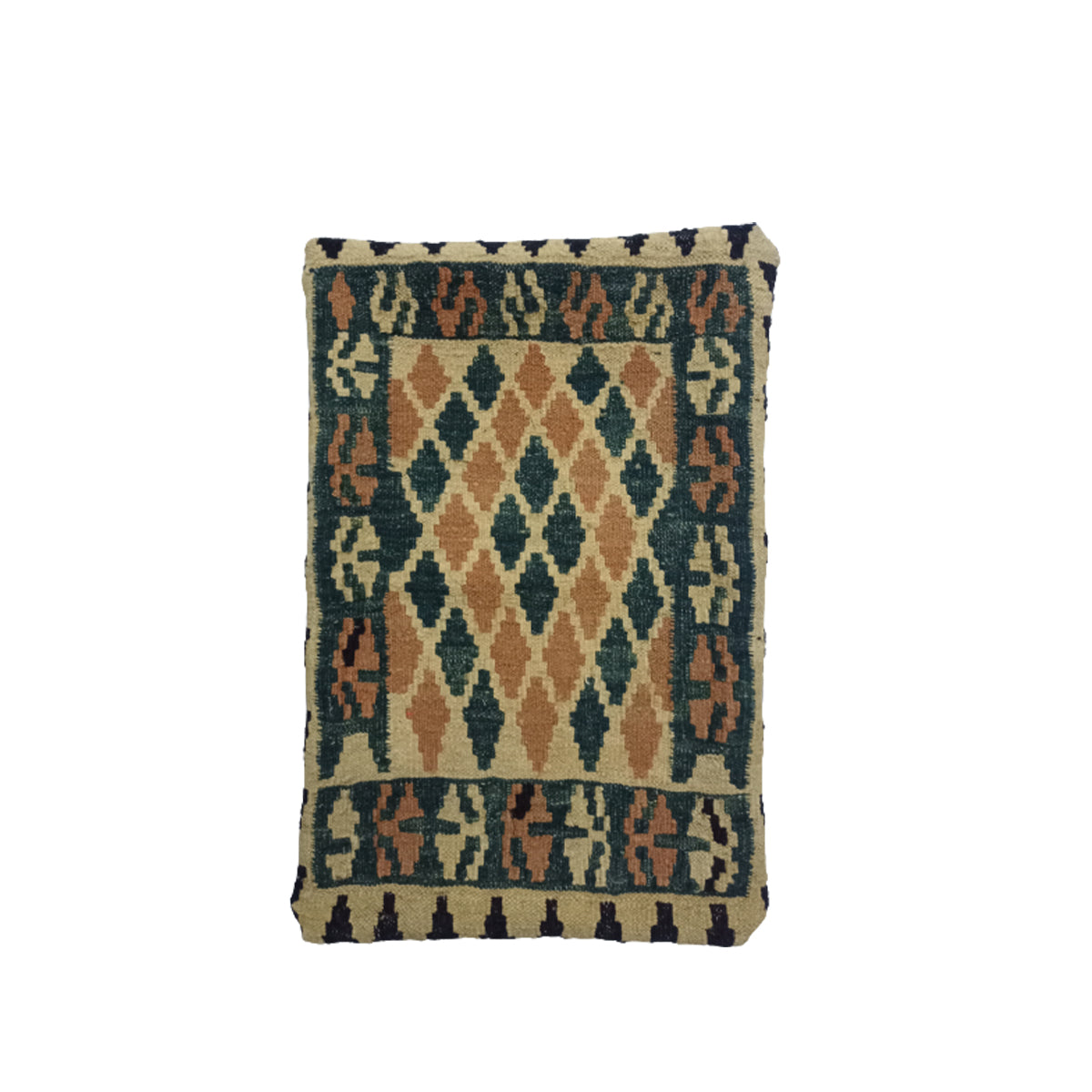 Kilim Handwoven Teak Cushion Cover