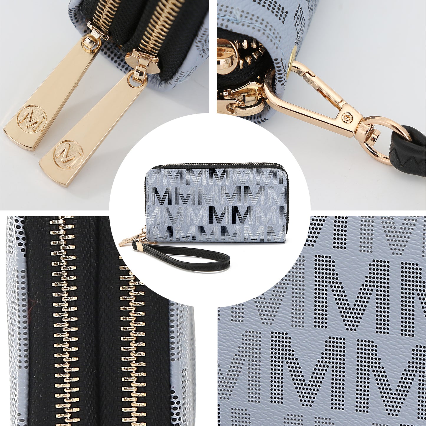 Hofstra M Signature Wallet Wristlet
