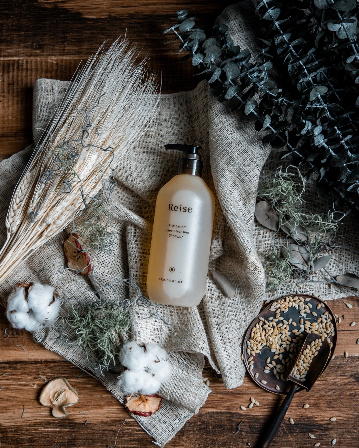 Rice Extract Deep Cleansing Shampoo