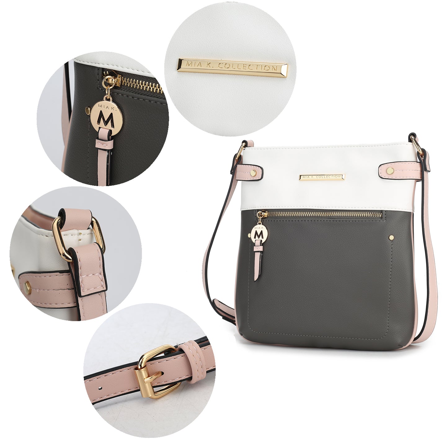 MKF Collection Camilla Crossbody Handbag Women by Mia K