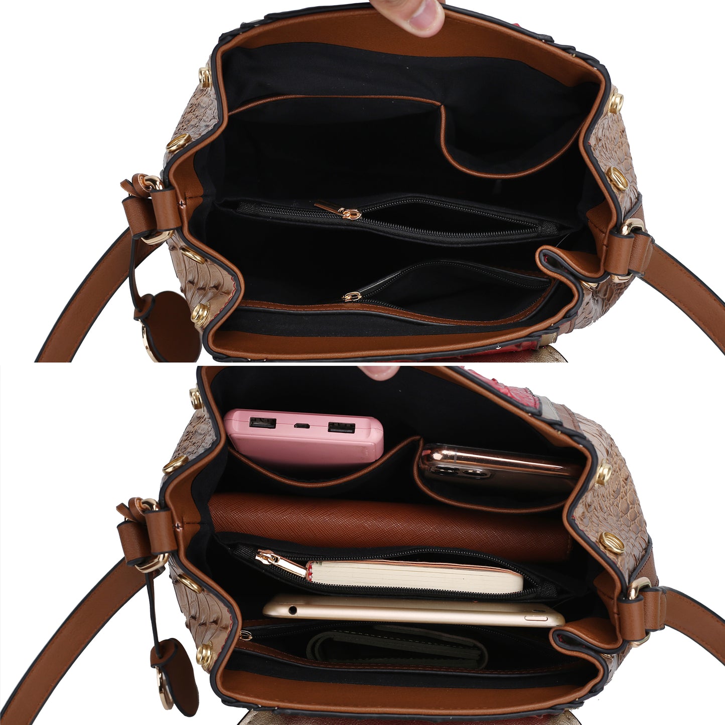 MKF Collection Jamilah Crossbody Vegan Leather Women by Mia K