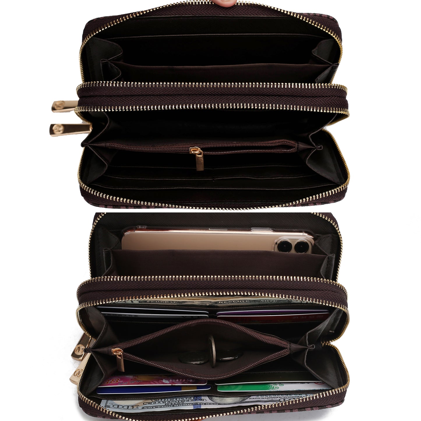 Noemy M Signature Wallet/Wristlet Handbag Women