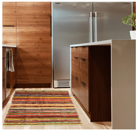 Recycled Cotton Chindi Rug – Eco-Friendly