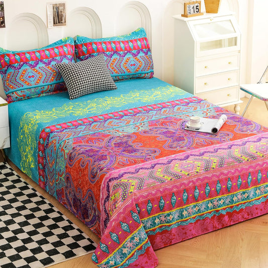 Home Bedsheet for Double Bed with 2 Pillow Covers