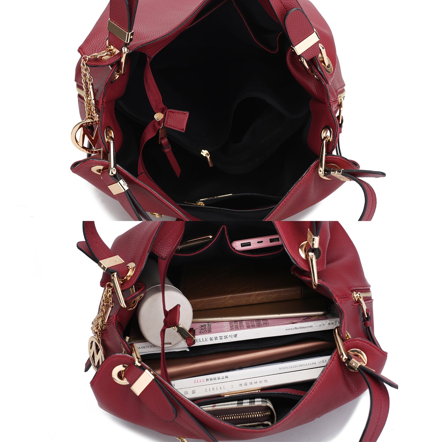 Fabienne Hobo Bag with Wallet