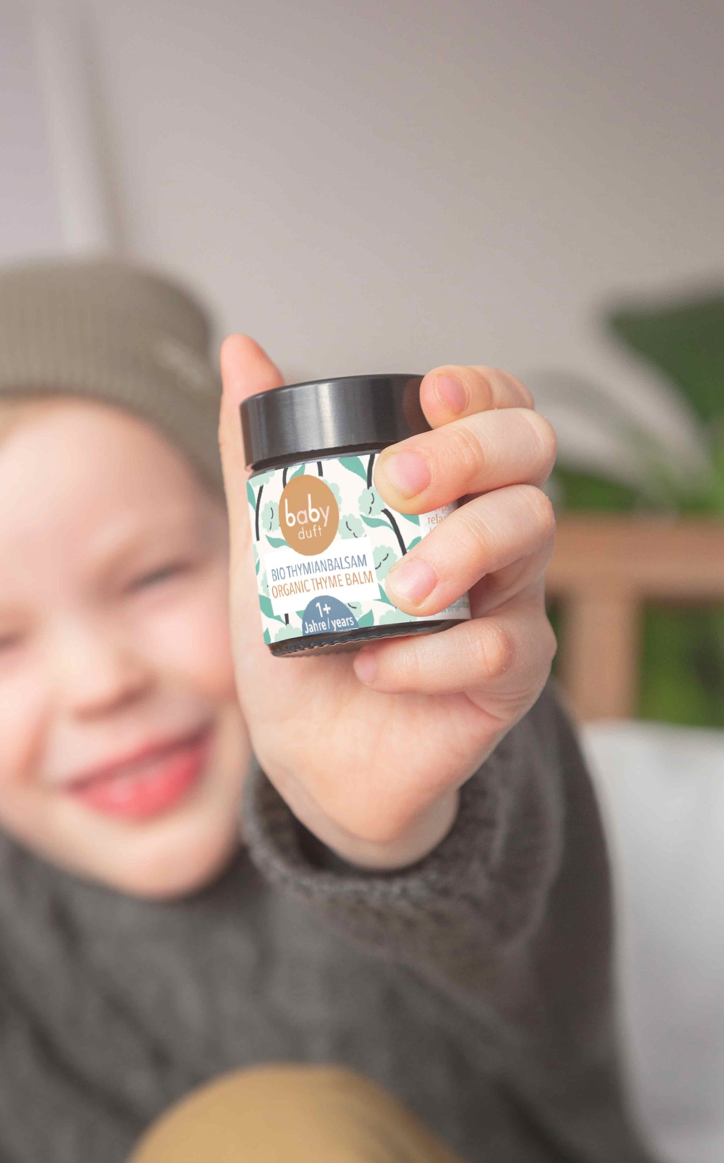 BABYDUFT Stay Healthy Organic Thyme Balm, for toddlers, swissmade