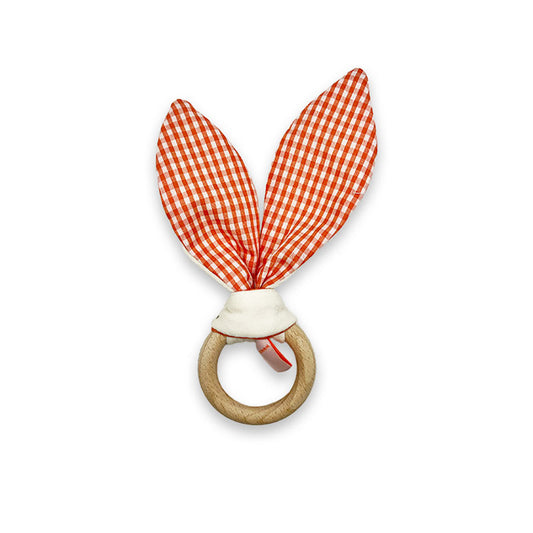 Organic Cotton Teething Ring - Vichy