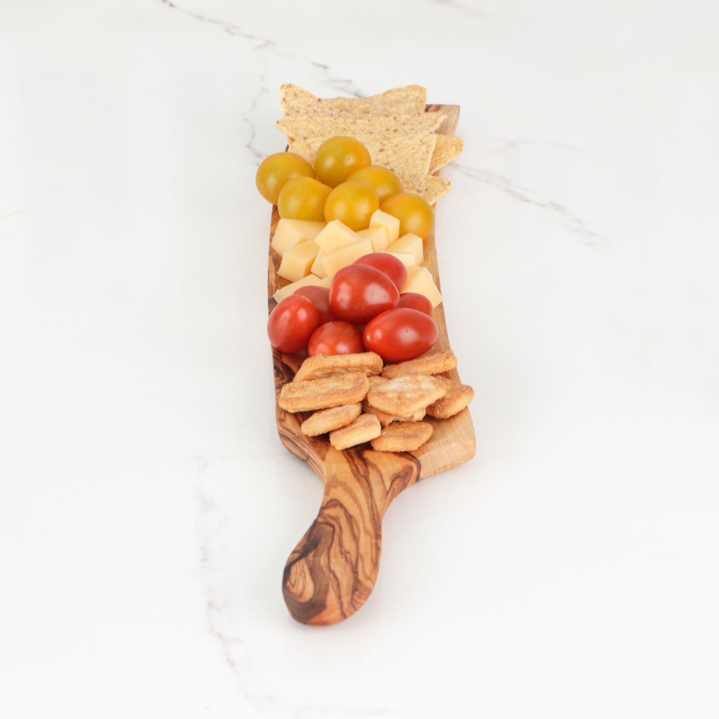 Rustic Olive Wood Charcuterie Dish – One-of-a-Kind Serving Piece