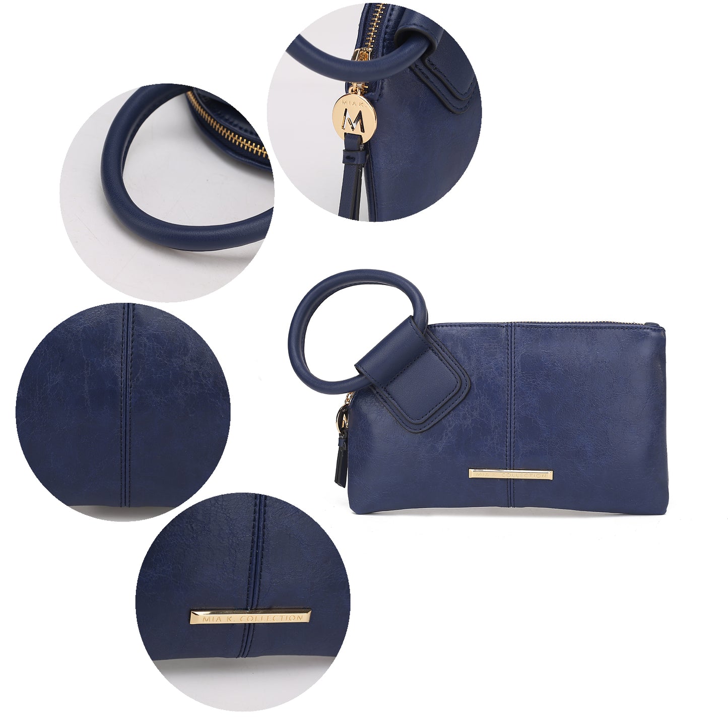 MKF Collection Simone Clutch/Wristlet by Mia K