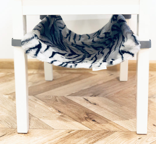 GREY SHIMMER Saveplace® hammock for pets & storage