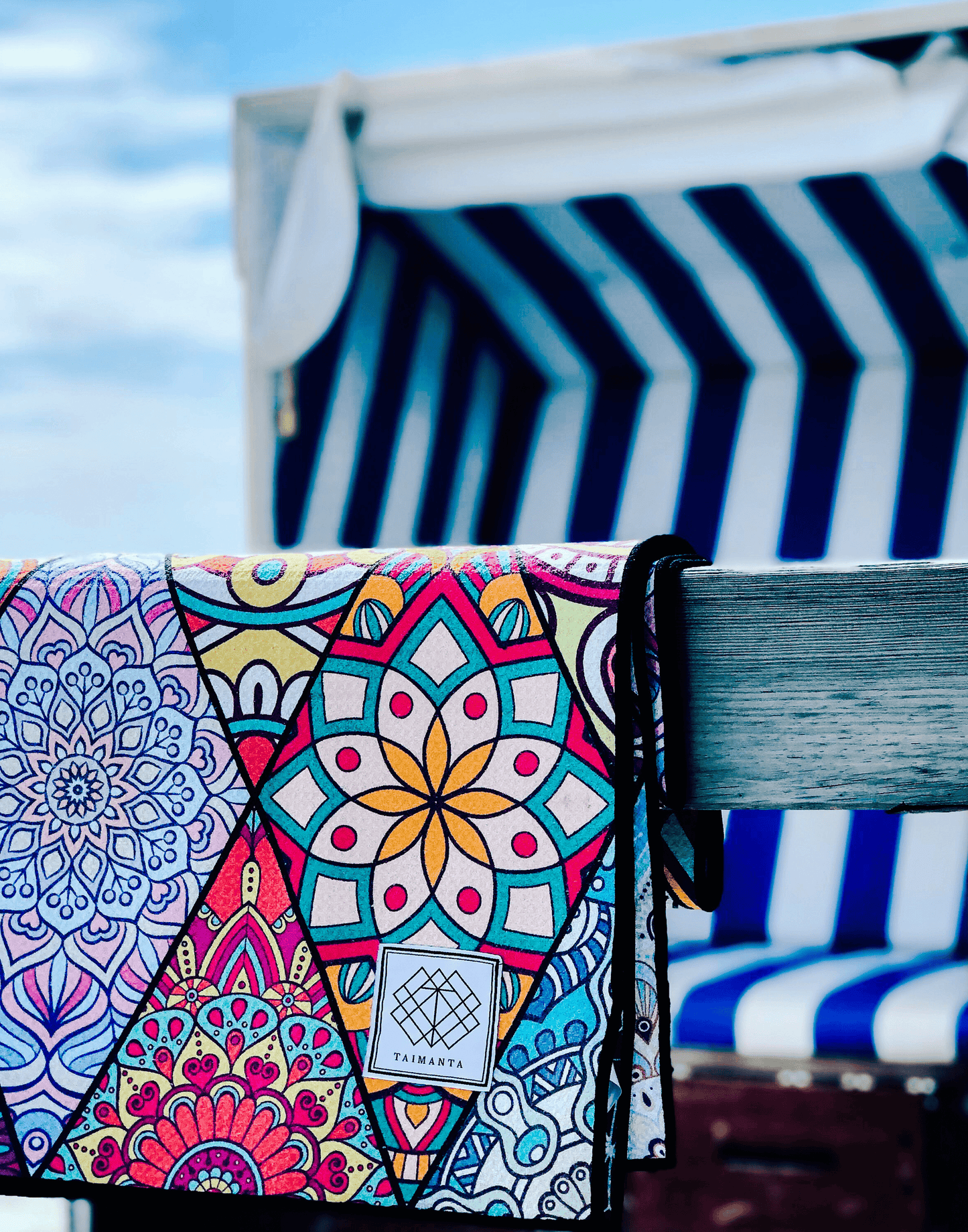 Towel 'SAMARKAND' (200x80cm) - XXL, Sand-free, Compact & Sustainable