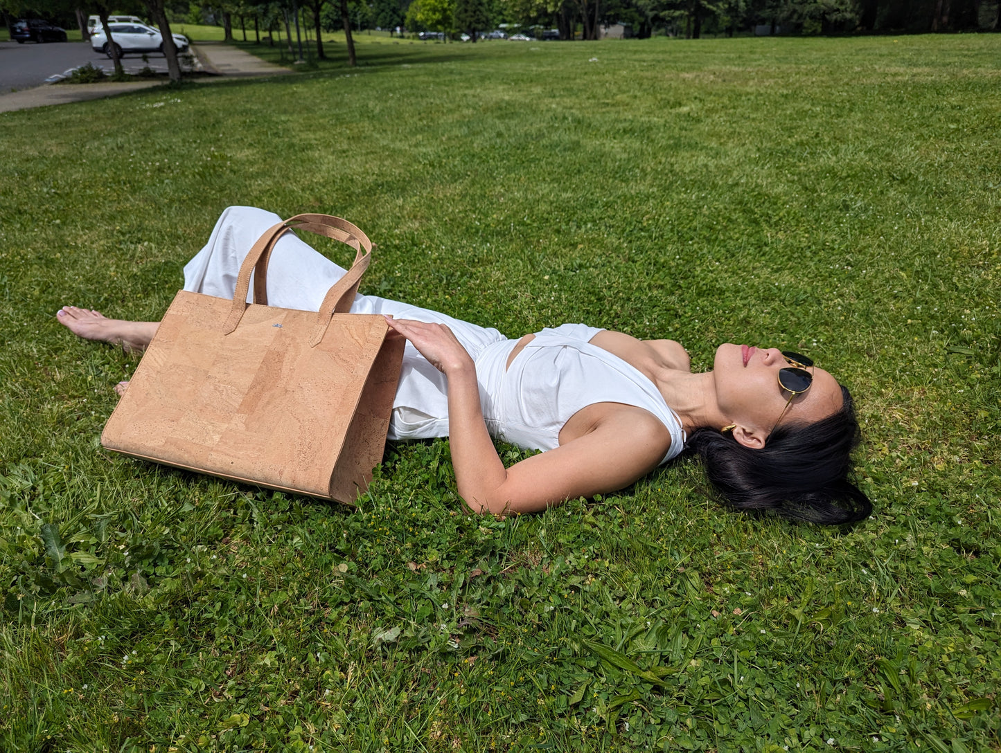 Cortica Shopper Bag with detachable Clutch