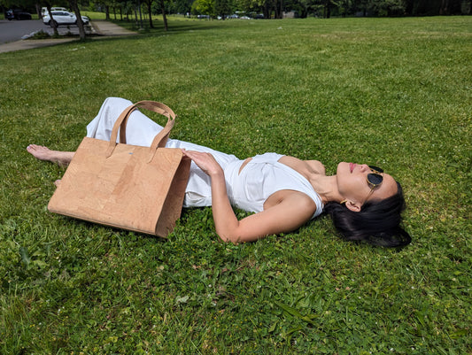 Cortica Shopper Bag with detachable Clutch