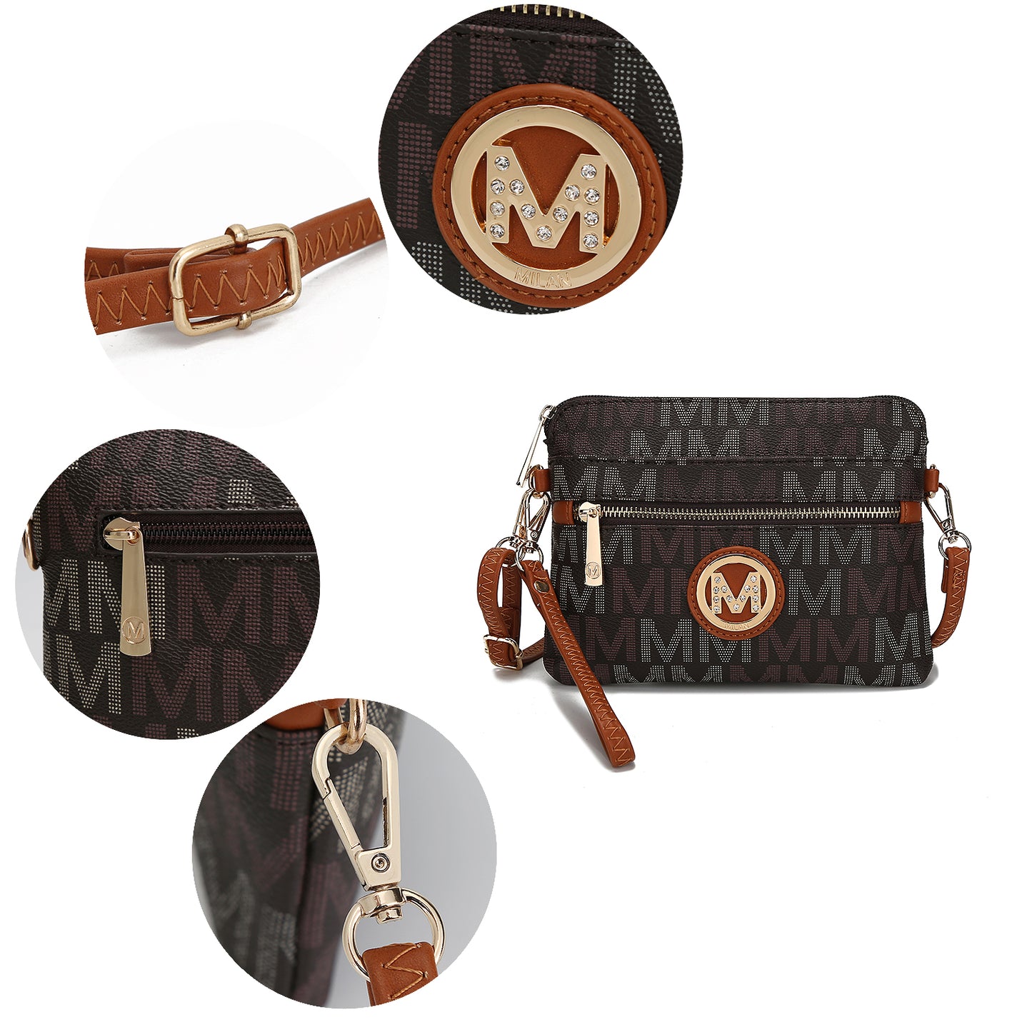 Heidi M Signature Crossbody Bag