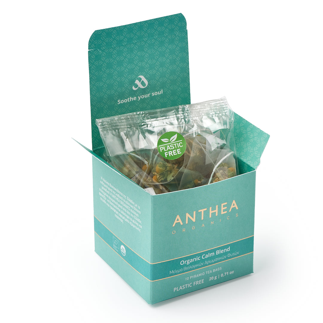 Calm Blend plastic free tea bags