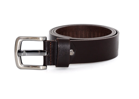 Efes Brown Veg Tanned Leather Men Belt