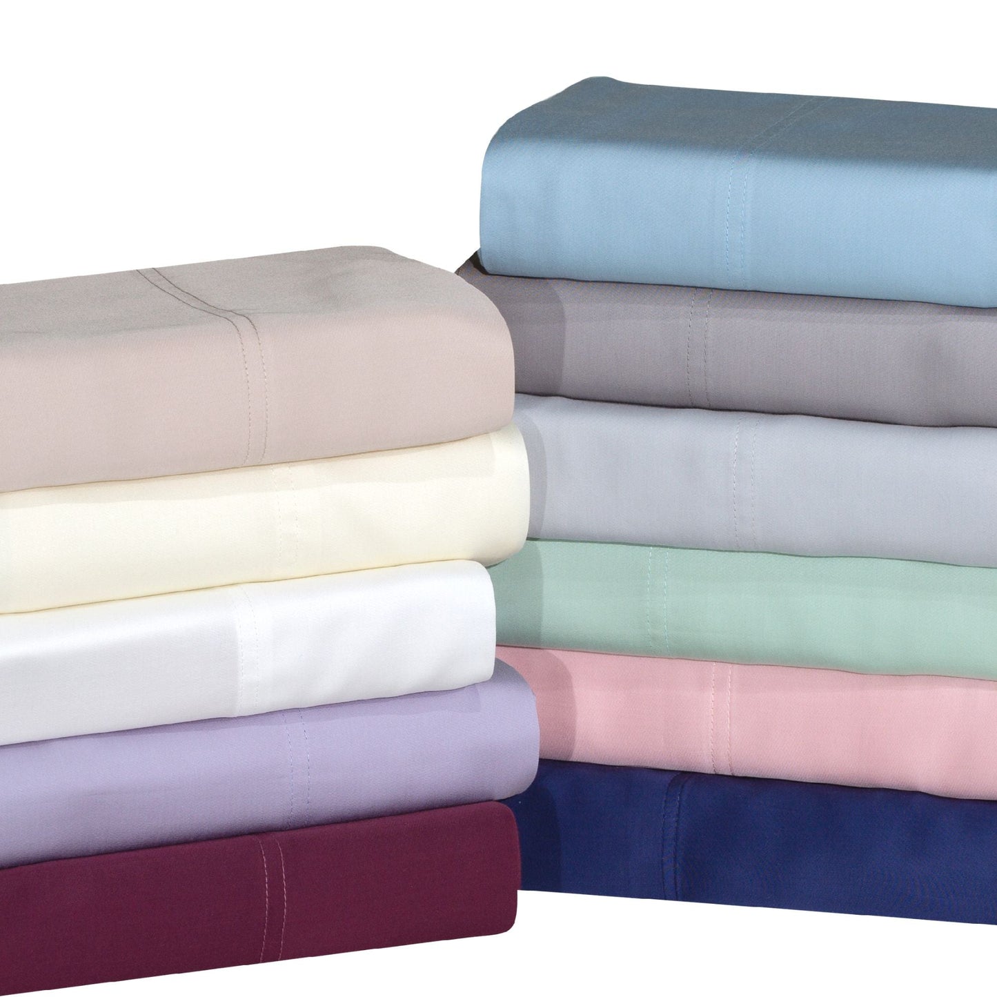 Luxuriously Soft 100% Viscose Derived from Bamboo 4-Piece sheet Set ,