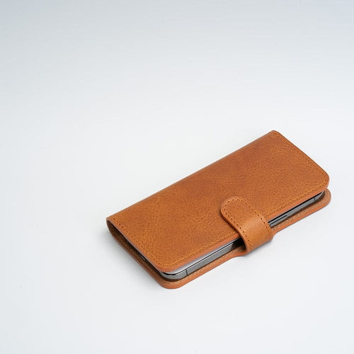 iPhone 12/13 series Full-Grain Leather Folio Case Wallet with MagSafe