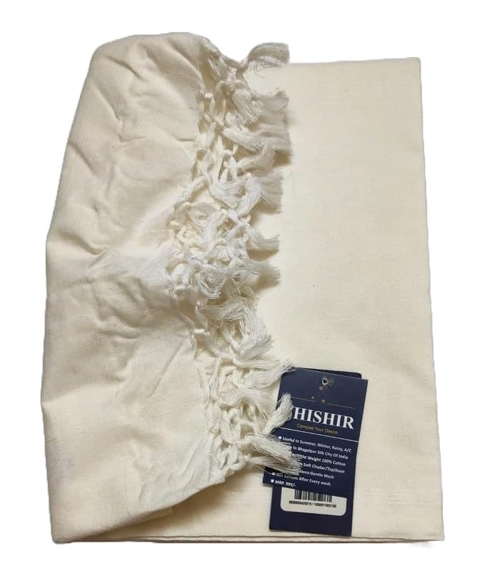 SHISHIR Cotton Thin Blanket for AC and Rainy Season