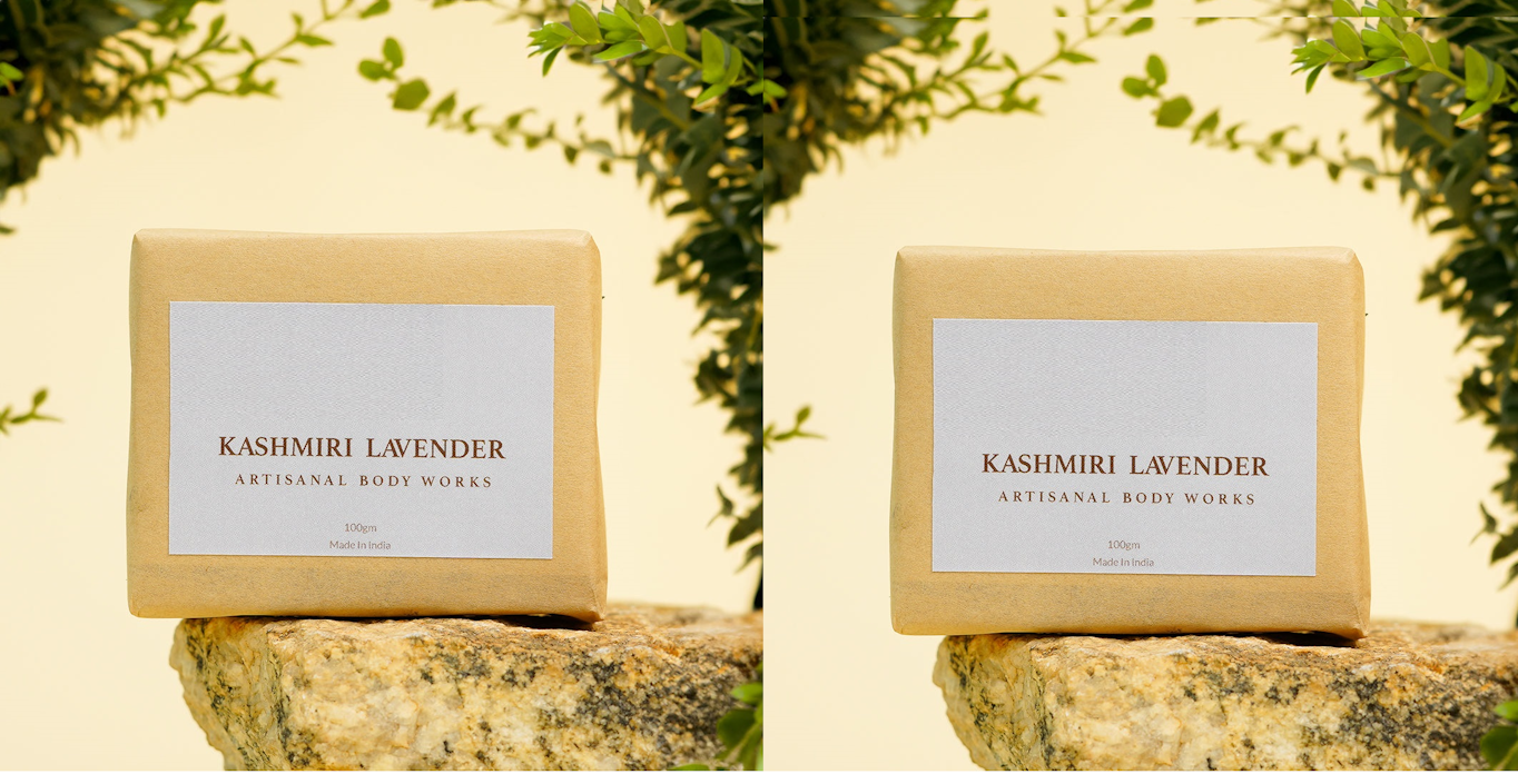 Kashmiri Lavender Bar Pack of 2