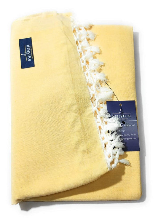 SHISHIR Bhagalpuri Handloom Cotton Topsheet for Summer