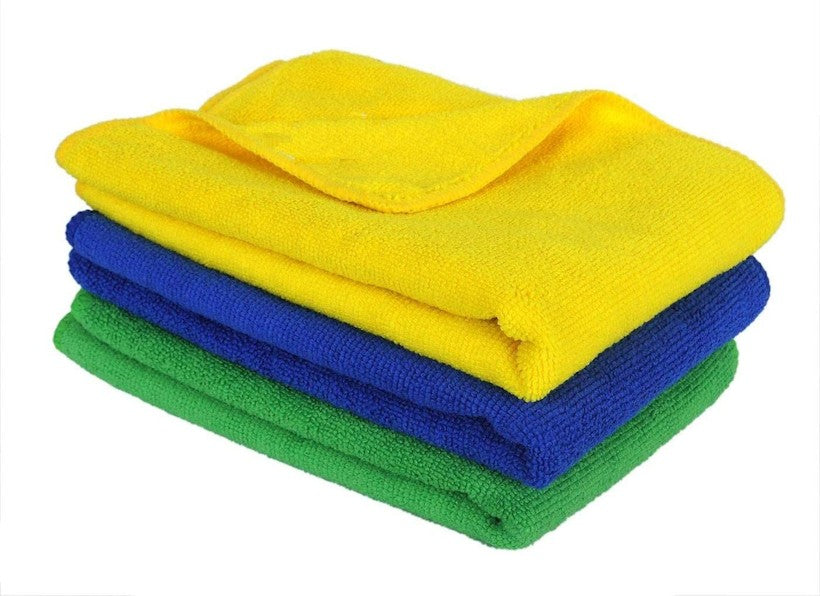 Thick Lint & Streak-Free Multipurpose Cloths Automotive for Car Bike