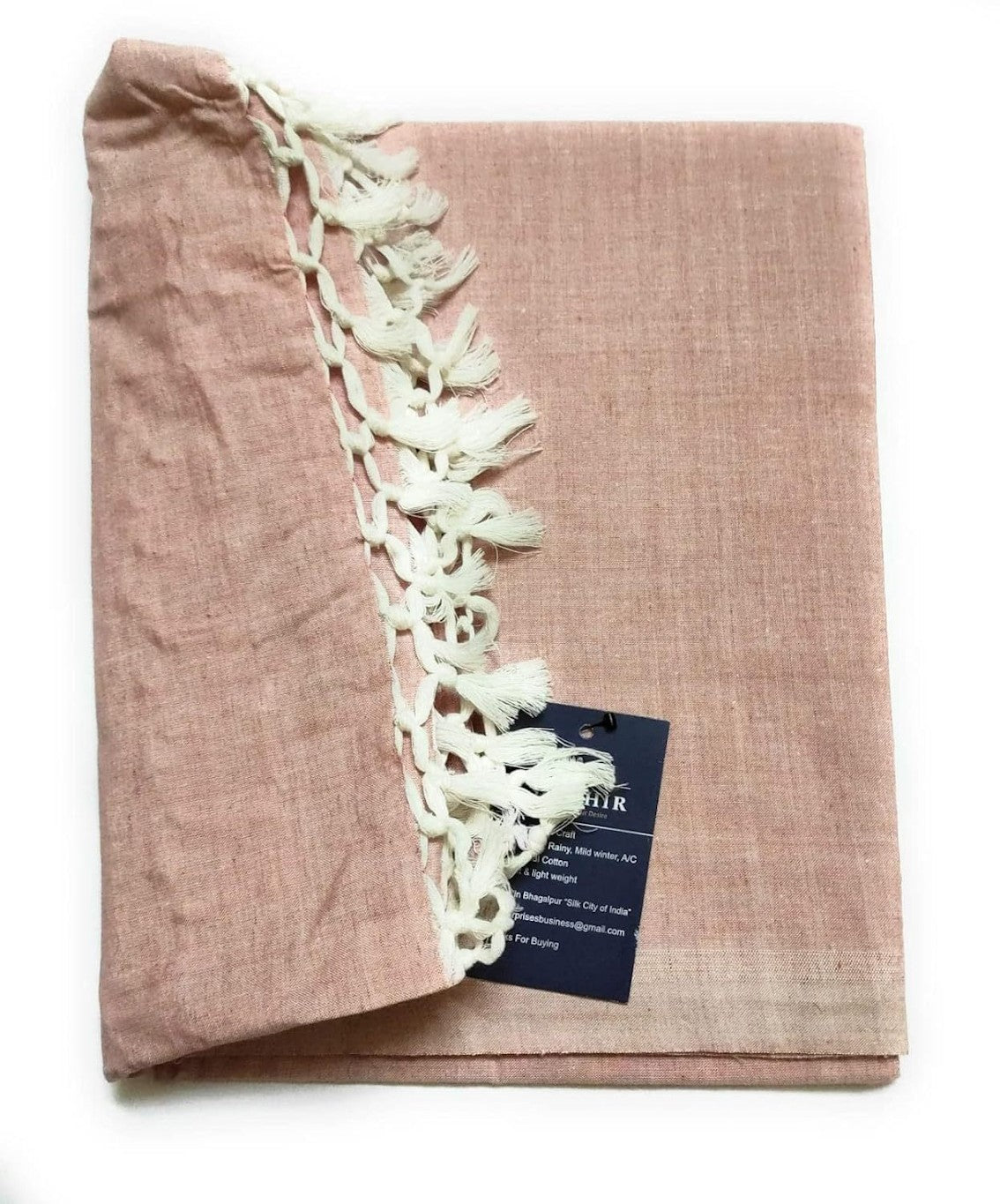 SHISHIR Handloom Bhagalpuri Cotton Blanket