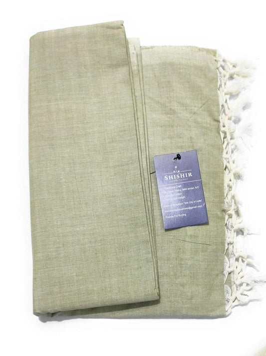 SHISHIR Bhagalpuri Cotton Chadar Large Rectangular Blanket