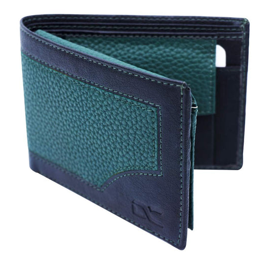 Men Formal, Casual Black, Green Artificial Leather Wallet