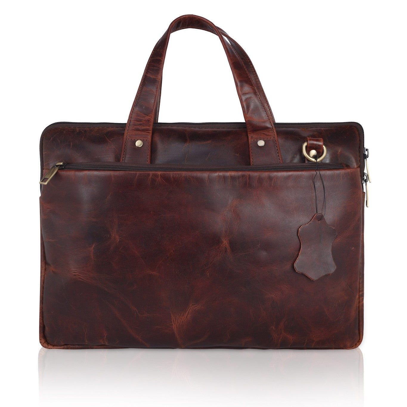 Laptop Bag – Signature Collection (Size-45x23CM) (Color-DARK BROWN)